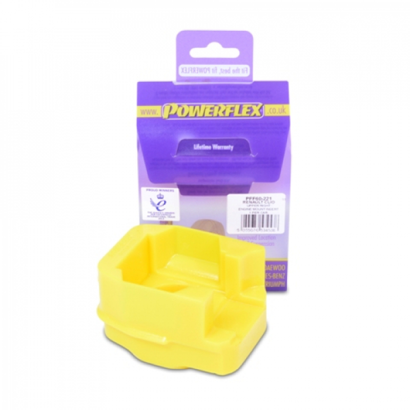 Clio 2 RS - Powerflex Road insert bovenste motorsteun