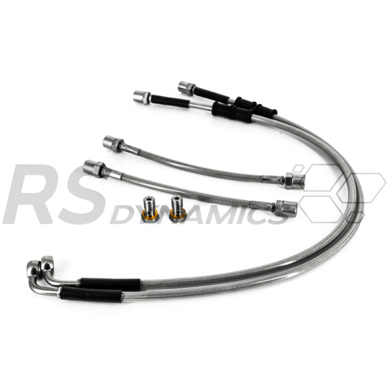 Megane 3 RS - RVS Remleidingen voor- en achterzijde