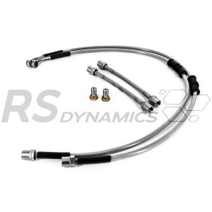 Megane 2 RS - RVS Remleidingen voor- en achterzijde Megane 2 RS - RVS Remleidingen voor- en achterzijde