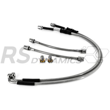 Megane 3 RS - RVS Remleidingen voor- en achterzijde